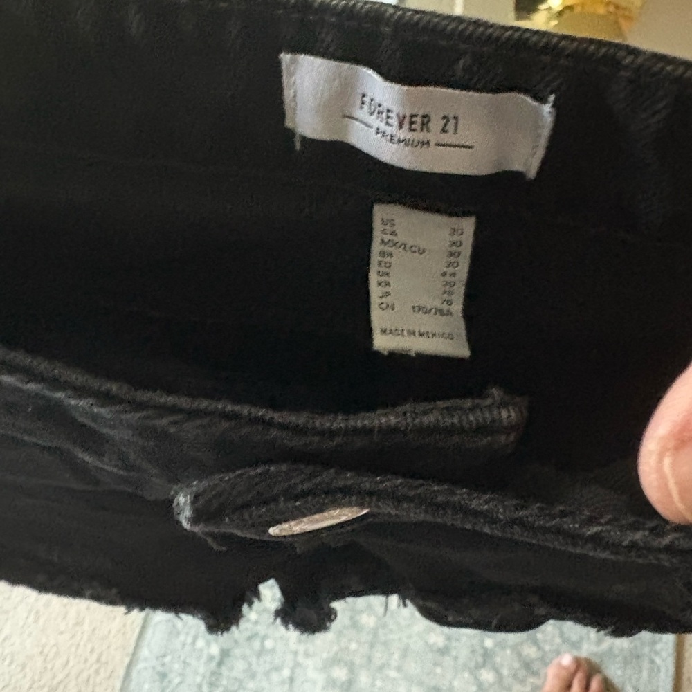 Forever 21 Premium Black Shorts